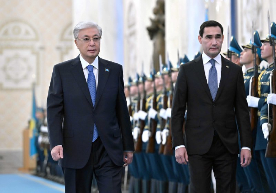 Ақордада Түрікменстан президентін салтанатты қарсы алу рәсімі өтті