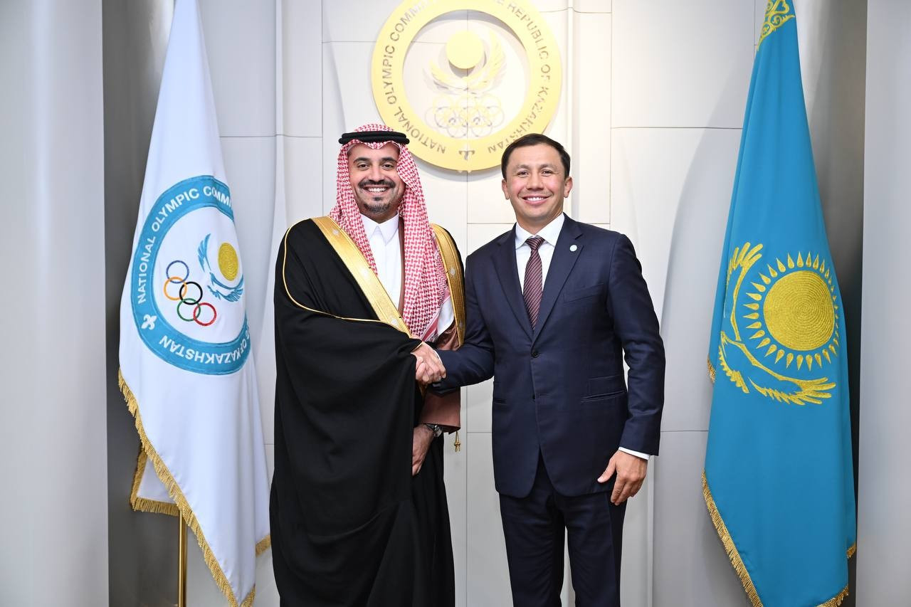 Геннадий Головкин провел встречу с вице-президентом НОК Саудовской Аравии