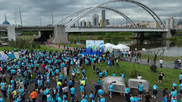 Благотворительный забег Run for autism провели в столице