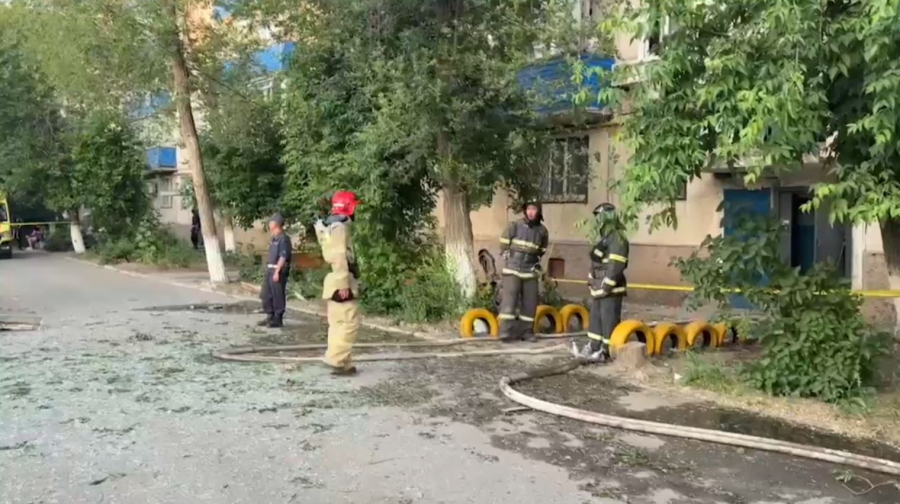 Ақтөбедегі тұрғын үйде газ жарылды