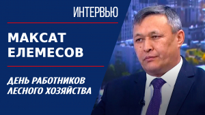 День работников лесного хозяйства. Максат Елемесов