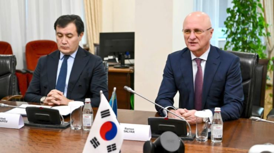 Скляр встретился с послом Южной Кореи в Казахстане