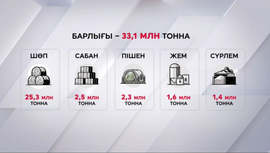 Елде жем-шөптің 80%-ы дайын