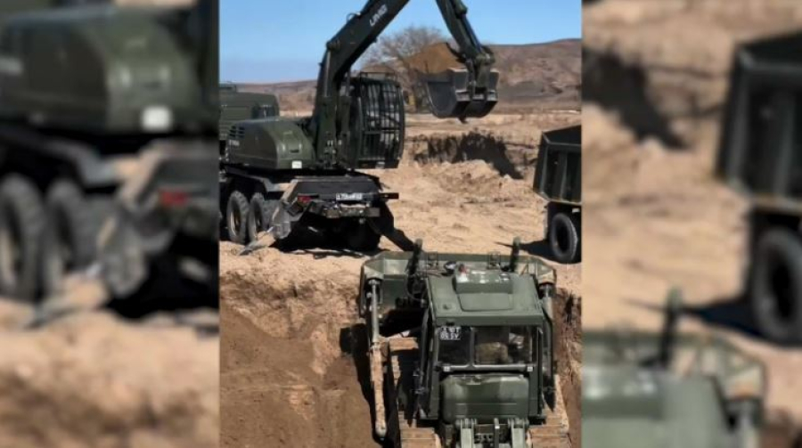 Министр обороны проверил ход строительства учебного центра десантно-штурмовых войск