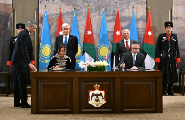 Ряд документов подписан по итогам переговоров Президента Казахстана и Короля Иордании