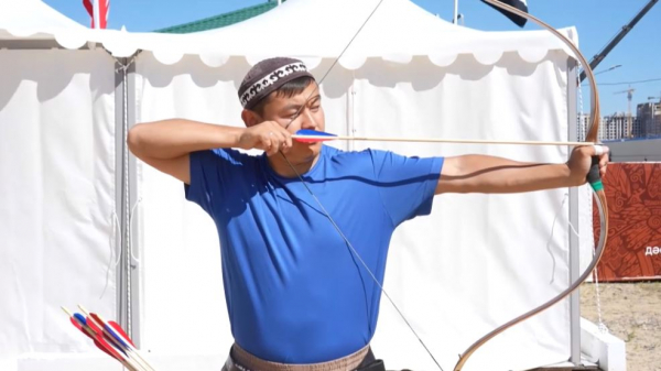 Казахстанские лучники готовятся к Играм кочевников