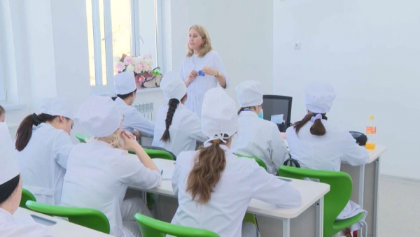 В Жезказгане завершают капремонт медколледжа