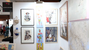 Творчество казахстанской художницы представили в Париже