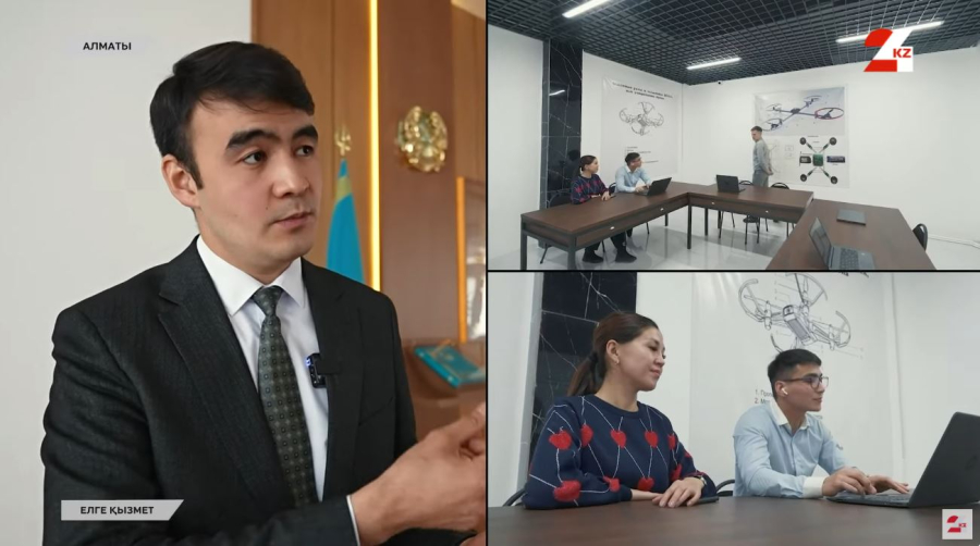 Алматы қаласының Жастар саясаты басқармасы. Алмаз Абайұлы