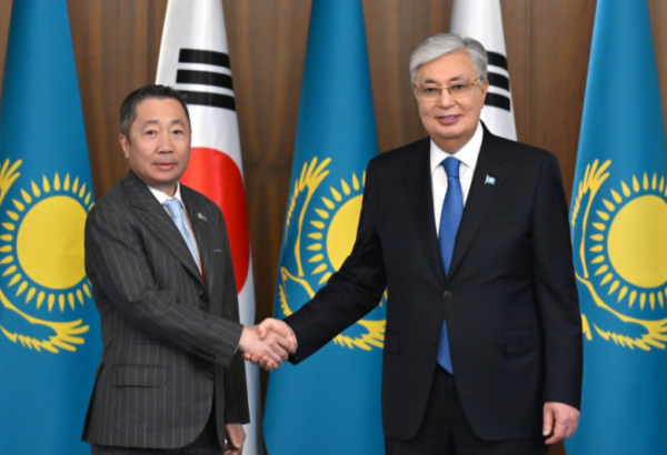 Қ.Тоқаев Doosan Group компаниясының басшысымен кездесті