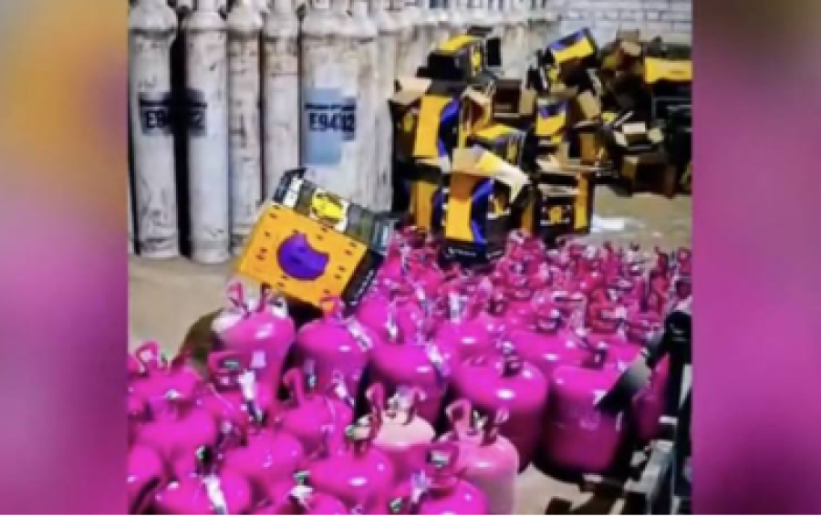 Более тысячи баллонов «веселящего газа» изъяли в Актюбинской области