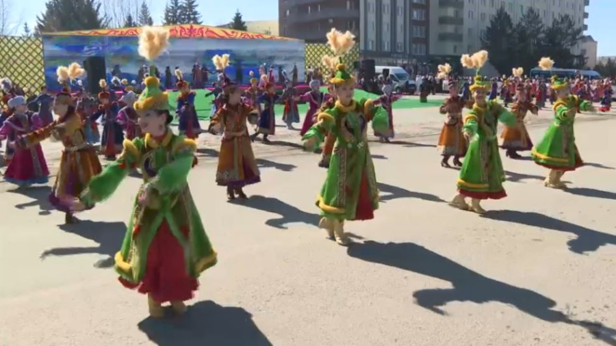 Праздник весны и обновления отмечают в Кокшетау