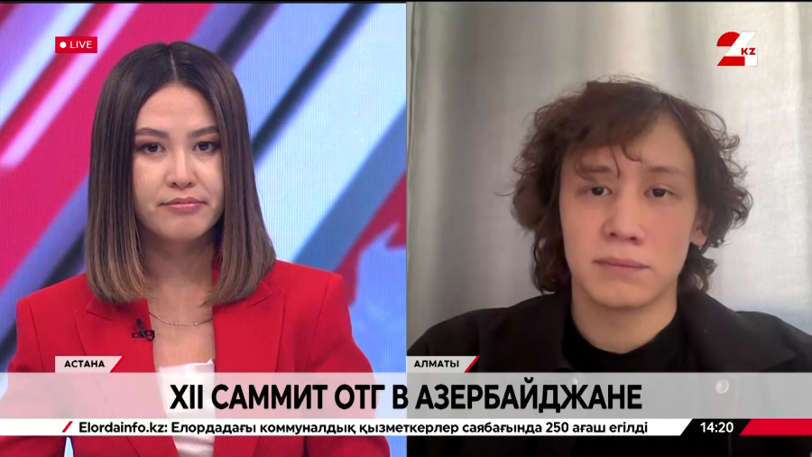 XII саммит ОТГ в Азербайджане. Ильяс Бактыгалиев