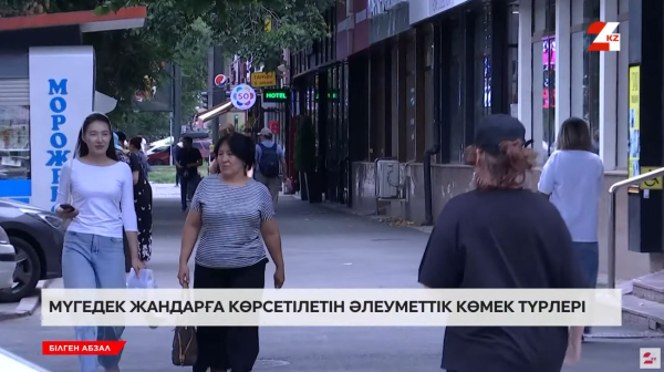 Мүгедектігі бар жандарға берілетін жәрдемақы өсті