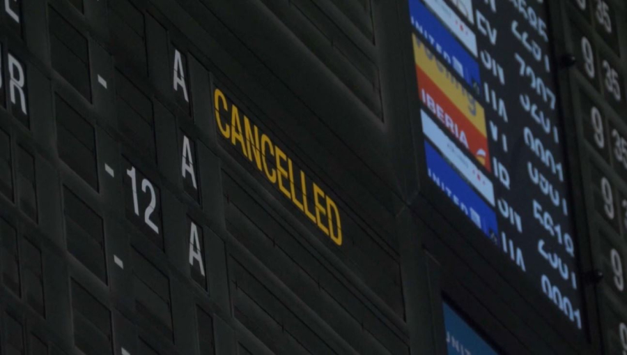 Бельгияда әуе қатынасы тоқтады