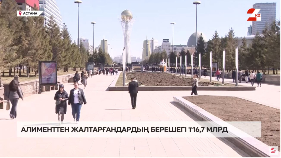 Алименттен жалтарғандардың берешегі 16,7 млрд теңгеге жеткен