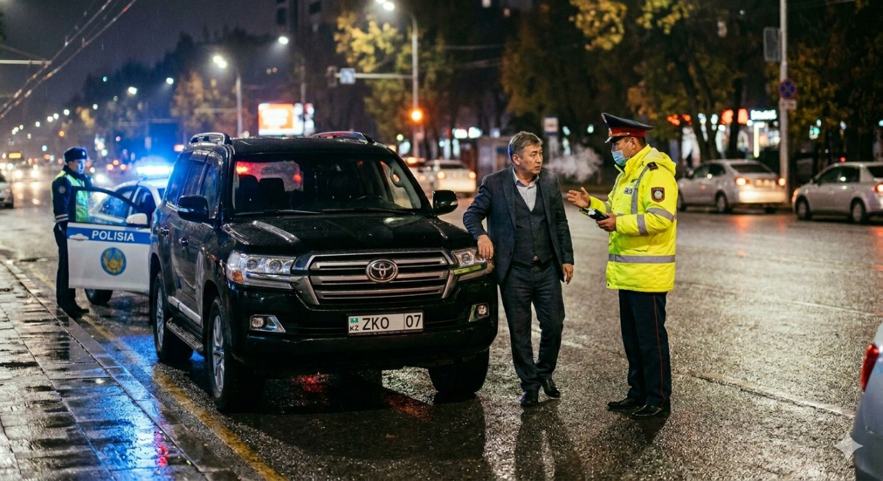 Скандал в ЗКО: акима поймали пьяным за рулём служебного авто
