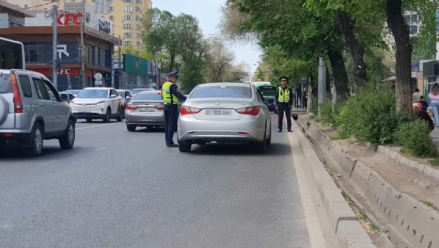 В Кыргызстане водителей будут тестировать на знание ПДД прямо на дороге