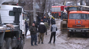 13 человек эвакуировали из-за схода оплывины в Алматы