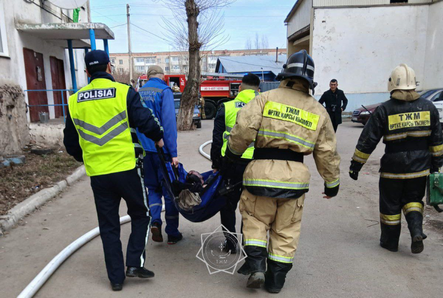 Пожар вспыхнул в жилом доме в Кокшетау
