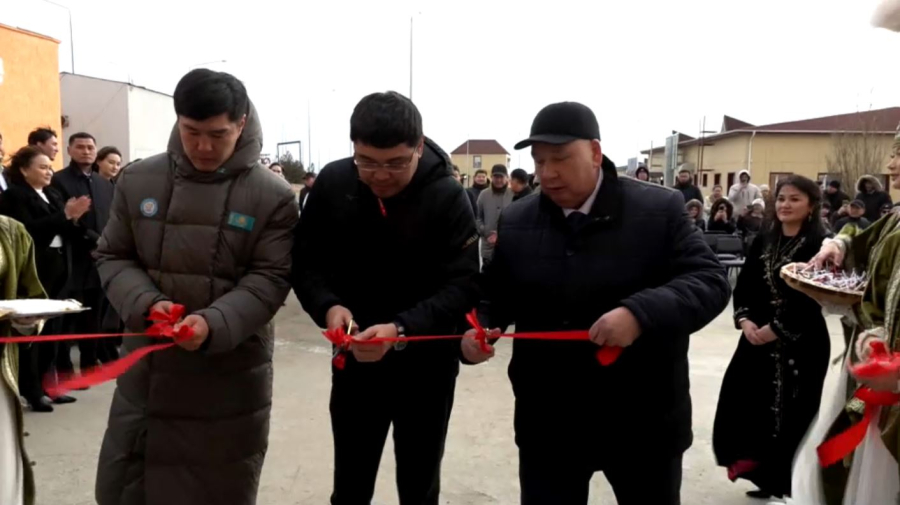 Маңғыстау облысында қос нысан пайдалануға берілді