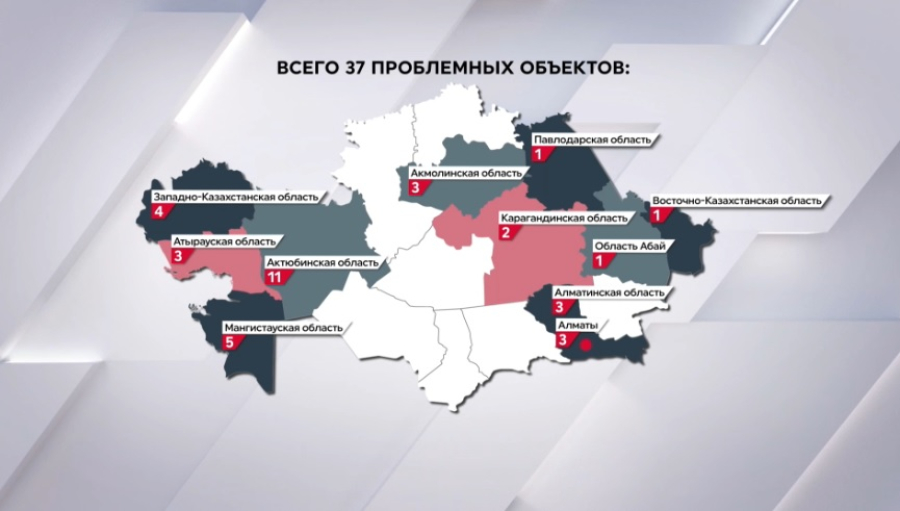 Сколько в Казахстане проблемных объектов с долевым участием