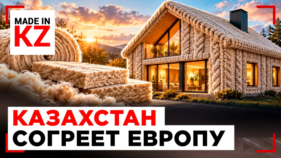Овечья шерсть стала стройматериалом: в Казахстане применяют новый вид утеплителя домов