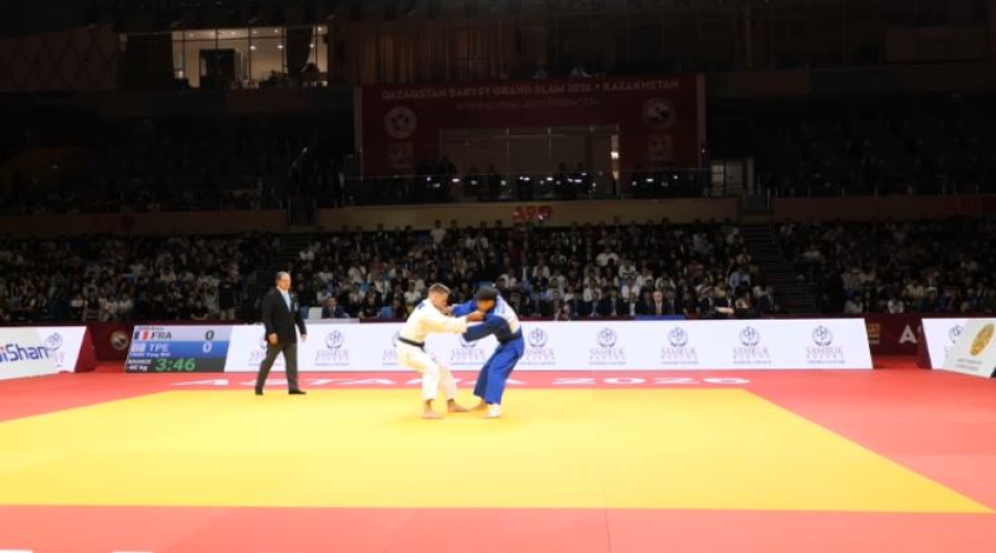 В Астане завершился турнир по дзюдо Qazaqstan Barysy Grand Slam