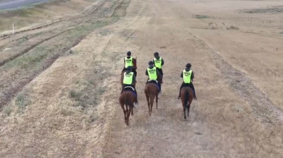 Международный марафон-байге «Ұлы дала жорығы» завершился в Конаеве