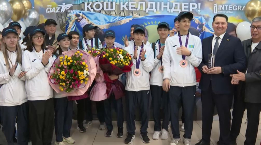 Таеквондо жеңімпаздары елге оралды