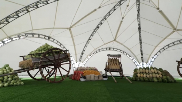 Президент ауылшаруашылық көрмесін аралады