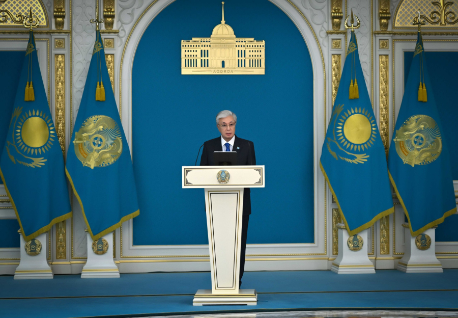 Президент Ақтоғай мыс балқыту зауытының құрылысын бастау рәсіміне қатысты