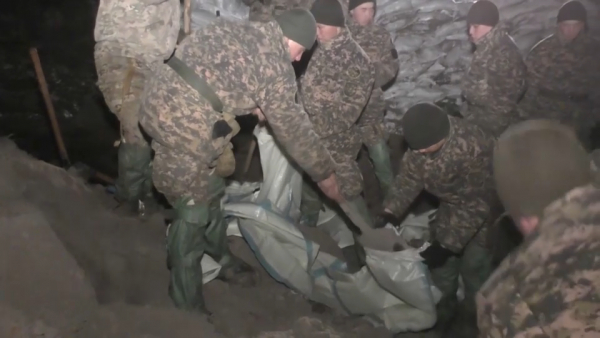 Свыше 500 военнослужащих направили на борьбу с паводками