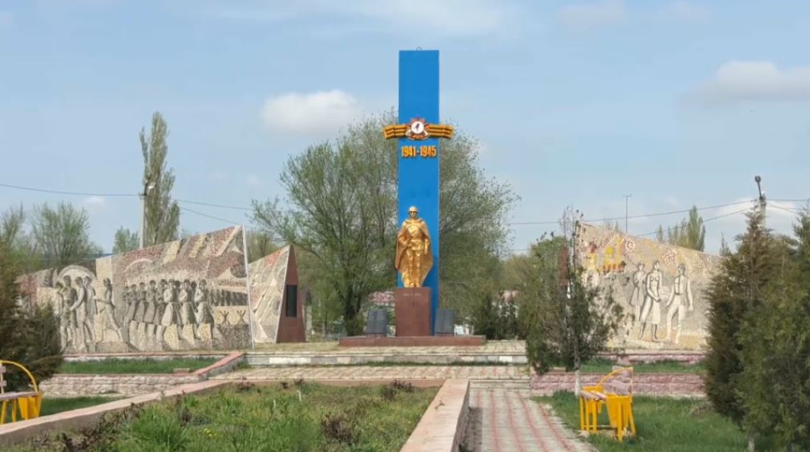 Новый парк начал разрушаться в селе Жамбылской области