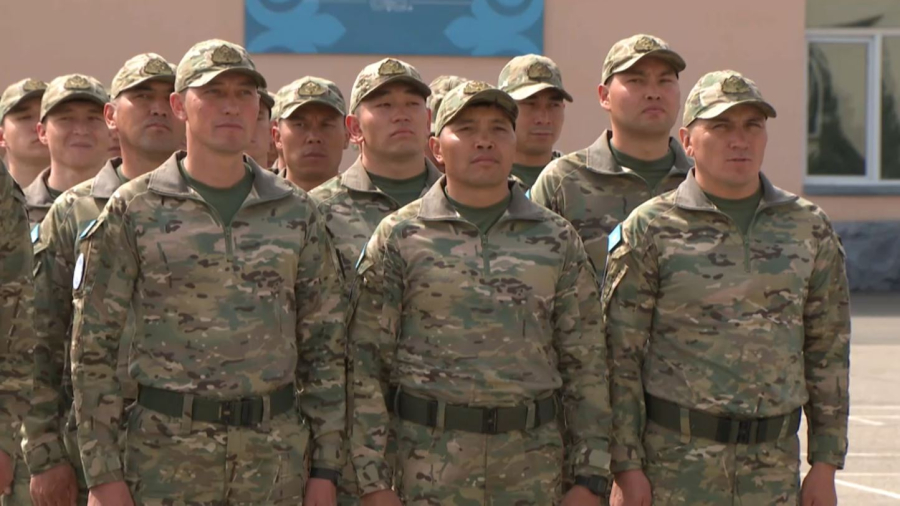 Новая группа казахстанских миротворцев отправляется на Голанские высоты