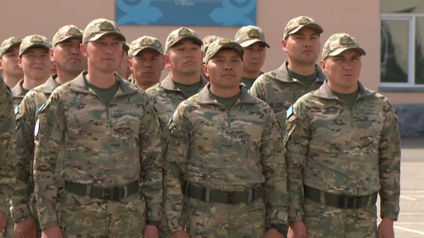 Новая группа казахстанских миротворцев отправляется на Голанские высоты