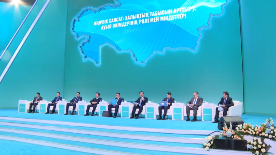 Ауыл әкімдері жұмыс нәтижесімен бөлісті