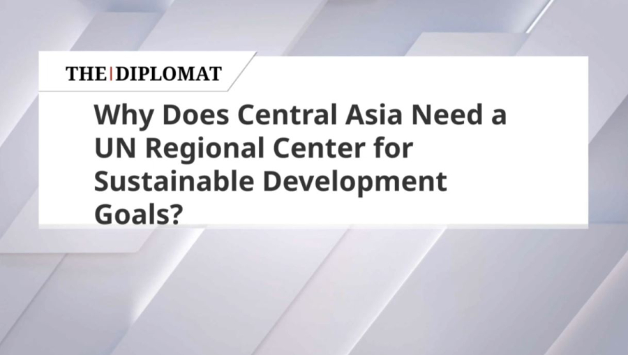 The Diplomat: Қазақстан саясаты БҰҰ үшін маңызды