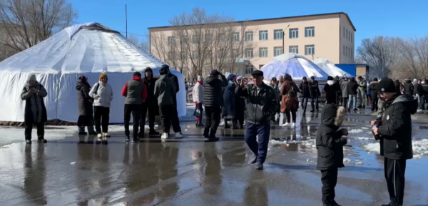 Наурыз празднуют в селе Беркутчи в ВКО