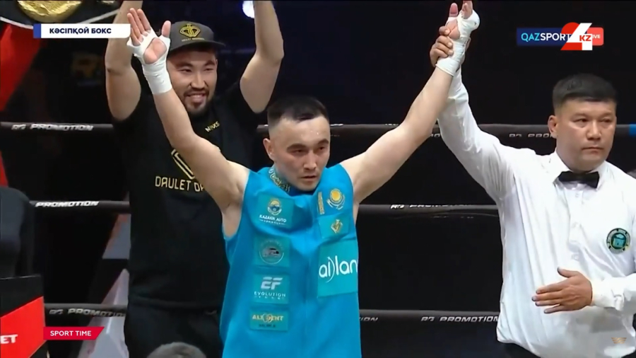 Шестнадцатая победа Даулета Даукенова – нокаутом!